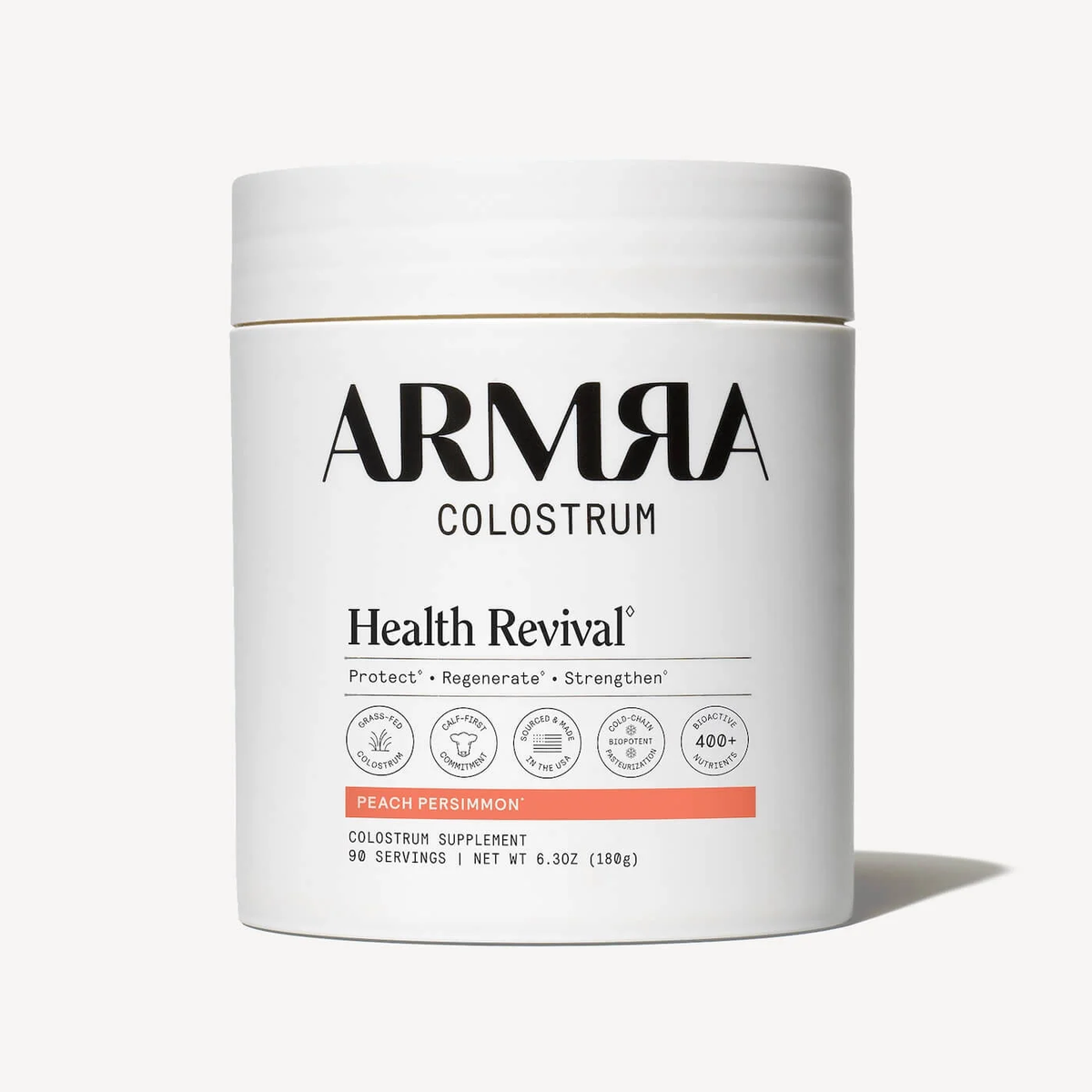 ARMRA Colostrum™ Powder | Gut Health & Bloating | Skin & Hair | Immunity | Keto, Gluten & Fat-Free | 120 Servings