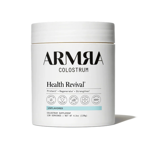 ARMRA Colostrum™ Powder | Gut Health & Bloating | Skin & Hair | Immunity | Keto, Gluten & Fat-Free | 120 Servings
