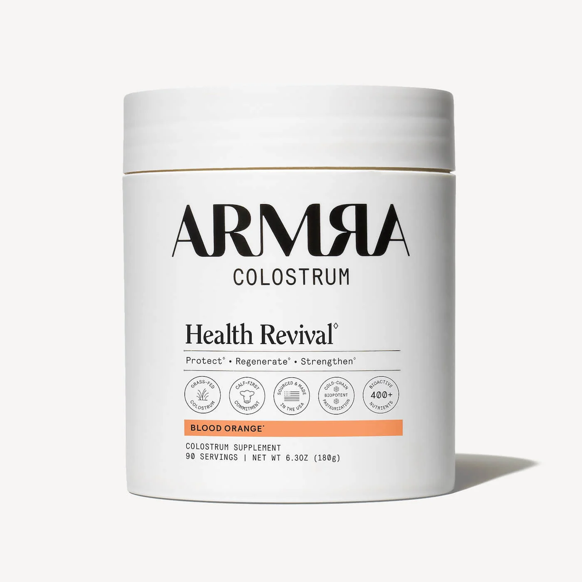 ARMRA Colostrum™ Powder | Gut Health & Bloating | Skin & Hair | Immunity | Keto, Gluten & Fat-Free | 120 Servings